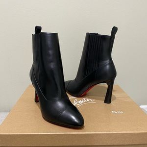 Black Christian Louboutin Booties